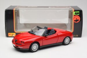 Alfa Romeo Spider 916 Alfa Rot Maisto 1:18 50278 Metall – Bild 8 von 8
