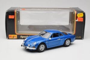 Alpine A110 1600 S Alpine Blue Maisto 1:18 50321 Metall – Bild 8 von 8
