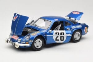 Alpine A110 1600S #28 Alpine-Renault O. Andersson / D. Stone Rally Monte Carlo 1971 Maisto 1:18 56033 Metall – Bild 2 von 8