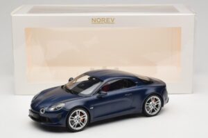 Alpine A110 S A120 Matte Storm Blue Norev 1:18 185444 Metall – Bild 6 von 6