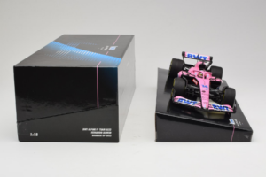 Alpine A522 BWT #14 F. Alonso BWT Alpine F1 Team Bahrain Grand Prix 2022 Minichamps 1:18 147220114 Resin – Bild 6 von 7