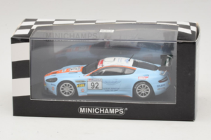 Aston Martin DBRS9 Gulf #92 T. Enge / Lechner VLN 250 Nurburgring 2008 Minichamps 1:43 400081392 Metall – Bild 4 von 4