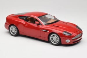 Aston Martin V12 Vanquish Rot Bburago 1:18 34063 Metall – Bild 6 von 8