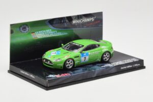 Aston Martin V8 Vantage N24 #7 U. Bez / Porritt / R. Meaden 24 Hours Nurburgring 2008 Minichamps 1:43 437081307 Metall – Bild 2 von 4