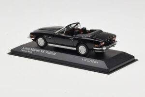 Aston Martin V8 Volante Schwarz Minichamps 1:43 400137730 Metall – Bild 3 von 4