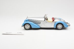 Audi 225 Front Roadster Blau Silber CMC 1:18 M-075B Metall – Bild 3 von 6