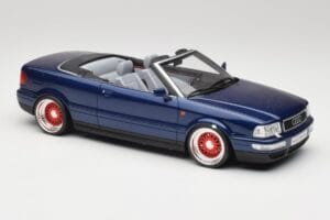 Audi 80 B4 Kabriolett Ming Blau Metallic Custom Wheels Otto 1:18 OT806-C Resin – Bild 4 von 6