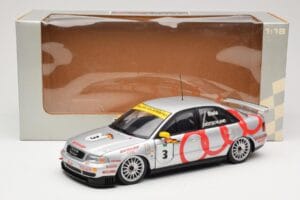Audi A4 B5 #3 F. Biela DTM World Champion 1995 UT Models 1:18 39542 Metall – Bild 8 von 8