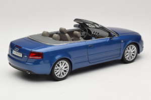 Audi A4 B6 Cabriolet Blau Norev 1:18 5010504325 Metall – Bild 3 von 9