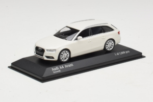 Audi A4 B8 Avant Weiss Minichamps 1:43 410011010 Metall – Bild 2 von 5