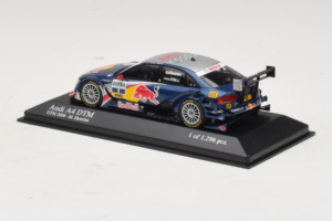 Audi A4 DTM #1 M. Ekstrom Audi Sport Team Abt Sportsline DTM Champion 2008 Minichamps 1:43 400081801 Metall – Bild 3 von 4