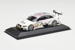 Audi A4 B8 #9 T. Kristensen DTM 2008 Minichamps 1:43 400081809 Metall – Bild 2 von 4
