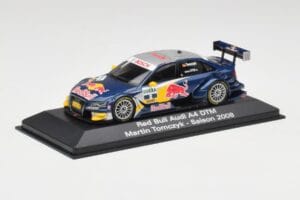 Audi A4 B8 #2 Red Bull M. Tomczyk DTM 2008 Minichamps 1:43 5020800133 Metall – Bild 2 von 4