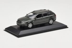 Audi A6 C5 Avant Dunkelgrau Minichamps 1:43 AUDI006 Metall – Bild 2 von 4