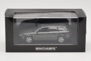 Audi A6 C5 Avant Dunkelgrau Minichamps 1:43 AUDI006 Metall – Bild 4 von 4