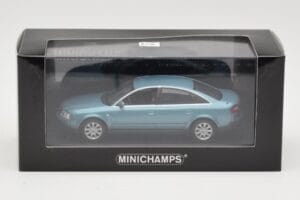 Audi A6 C5 Hellblau Minichamps 1:43 AUDI004 Metall – Bild 4 von 4