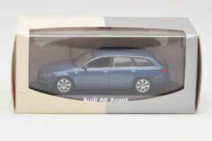 Audi A6 C6 Avant Stratos Blue Minichamps 1:43 5010406223 Metall – Bild 4 von 4