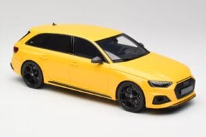 Audi RS4 B9 Avant 25. Jubiläum Vegas Gelb GT Spirit 1:18 GT935 Resin – Bild 4 von 6