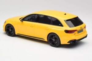 Audi RS4 B9 Avant 25. Jubiläum Vegas Gelb GT Spirit 1:18 GT935 Resin – Bild 5 von 6