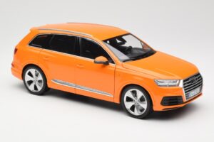 Audi Q7 4M Orange Metallic Minichamps 1:18 110014004 Metall – Bild 6 von 8