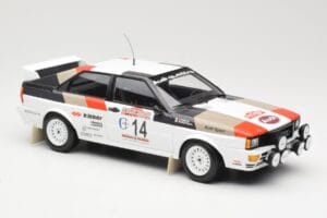 Audi Quattro #14 M. Mouton / F. Pons Winners Rally Sanremo 1981 Minichamps 1:18 155811114 Metall – Bild 4 von 6