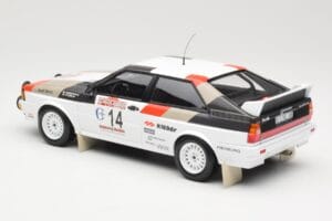 Audi Quattro #14 M. Mouton / F. Pons Winners Rally Sanremo 1981 Minichamps 1:18 155811114 Metall – Bild 5 von 6