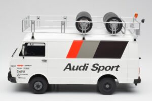 Audi Quattro A2 M. Mouton / F. Pons Tour de Corse 1983 Mit VW LT35 Otto 1:18 OT418 Resin – Bild 4 von 6