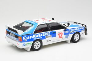 Audi Quattro A2 #12 H. Wittmann / R. Diekmann Safari Rally 1984 Sun Star 1:18 4246 Metall – Bild 3 von 8