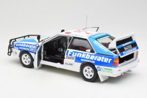Audi Quattro A2 #12 H. Wittmann / R. Diekmann Safari Rally 1984 Sun Star 1:18 4246 Metall – Bild 5 von 8