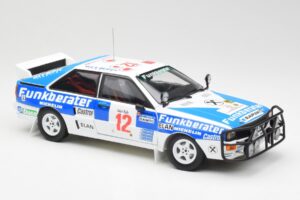 Audi Quattro A2 #12 H. Wittmann / R. Diekmann Safari Rally 1984 Sun Star 1:18 4246 Metall – Bild 6 von 8