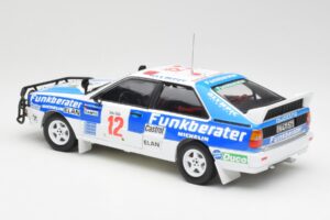 Audi Quattro A2 #12 H. Wittmann / R. Diekmann Safari Rally 1984 Sun Star 1:18 4246 Metall – Bild 7 von 8