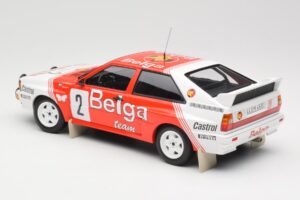 Audi Quattro A2 #2 B. Waldegård / H-T. Thorszelius Belga Team Winners Boucles de Spa 1985 Minichamps 1:18 155851102 Metall – Bild 5 von 6