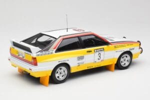 Audi Quattro A2 #3 S. Blomqvist / B. Cederberg Audi Sport Winners Sanyo Rally of New Zealand 1984 Minichamps 1:18 155841103 M – Bild 2 von 6