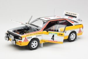 Audi Quattro A2 #4 W. Rohrl / C. Geistdorfer Rally de Portugal 1984 Sun Star 1:18 4224 Metall – Bild 2 von 8