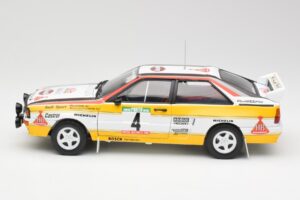 Audi Quattro A2 #4 W. Rohrl / C. Geistdorfer Rally de Portugal 1984 Sun Star 1:18 4224 Metall – Bild 4 von 8