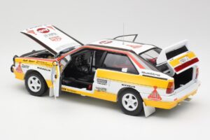 Audi Quattro A2 #4 W. Rohrl / C. Geistdorfer Rally de Portugal 1984 Sun Star 1:18 4224 Metall – Bild 5 von 8
