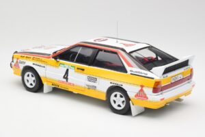 Audi Quattro A2 #4 W. Rohrl / C. Geistdorfer Rally de Portugal 1984 Sun Star 1:18 4224 Metall – Bild 7 von 8