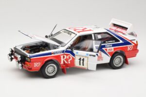 Audi Quattro #11 F. Wittmann / J. Pattermann Rally Acropolis 1986 Sun Star 1:18 4191 Metall – Bild 2 von 8