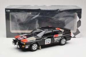Audi Quattro #12 M. Mouton / F. Pons Audi Sport Rally de Portugal 1981 Minichamps 1:18 155811112 Metall – Bild 6 von 6