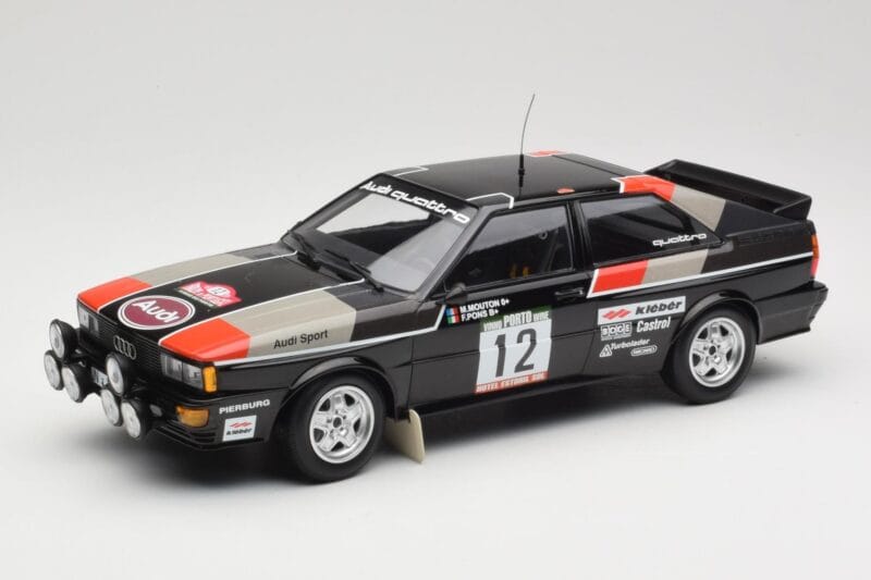 Audi Quattro #12 M. Mouton / F. Pons Audi Sport Rally de Portugal 1981 Minichamps 1:18 155811112 Metall