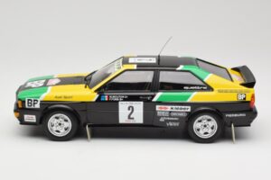 Audi Quattro #2 M. Mouton / F. Pons Audi Sport Rally of 1000 Pistes 1981 Minichamps 1:18 155811122 Metall – Bild 3 von 6