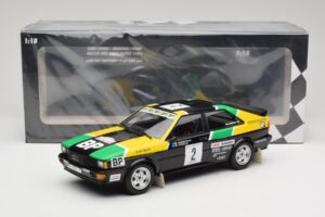 Audi Quattro #2 M. Mouton / F. Pons Audi Sport Rally of 1000 Pistes 1981 Minichamps 1:18 155811122 Metall – Bild 6 von 6