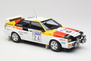 Audi Quattro #24 M. Demuth / M. Daniels Audi Sport Lombard RAC Rally 1982 Minichamps 1:18 155821124 Metall – Bild 4 von 6