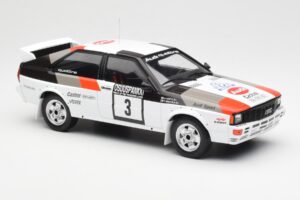 Audi Quattro #3 H. Mikkola / A. Hertz Rally Finland 1982 IXO 1:18 18RMC094A Metall – Bild 4 von 6