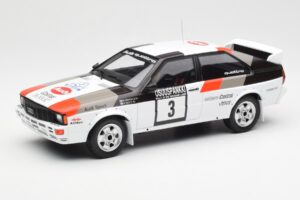 Audi Quattro #3 H. Mikkola / A. Hertz Rally Finland 1982 IXO 1:18 18RMC094A Metall