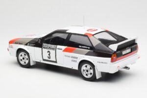 Audi Quattro #3 H. Mikkola / A. Hertz Rally Finland 1982 IXO 1:18 18RMC094A Metall – Bild 5 von 6