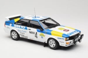 Audi Quattro #4 S. Blomqvist / B. Cederberg Audi Sport Sweden Winners International Swedish Rally 1982 Minichamps 1:18 155821 – Bild 4 von 6