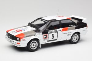 Audi Quattro #5 H. Mikkola / A. Hertz 1000 Lakes Rally 1982 IXO 1:18 18RMC094B Metall