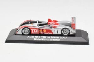 Audi R10 TDI LMP1 #1 F. Biela / E. Pirro / M. Werner 24 Hours of Le Mans 2007 Minichamps 1:43 5020700213 Metall