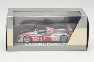 Audi R10 TDI #1 R. Capello / A. McNish / T. Kristensen 24 Hours of Le Mans 2007 Minichamps 1:43 5020700243 Metall – Bild 4 von 4